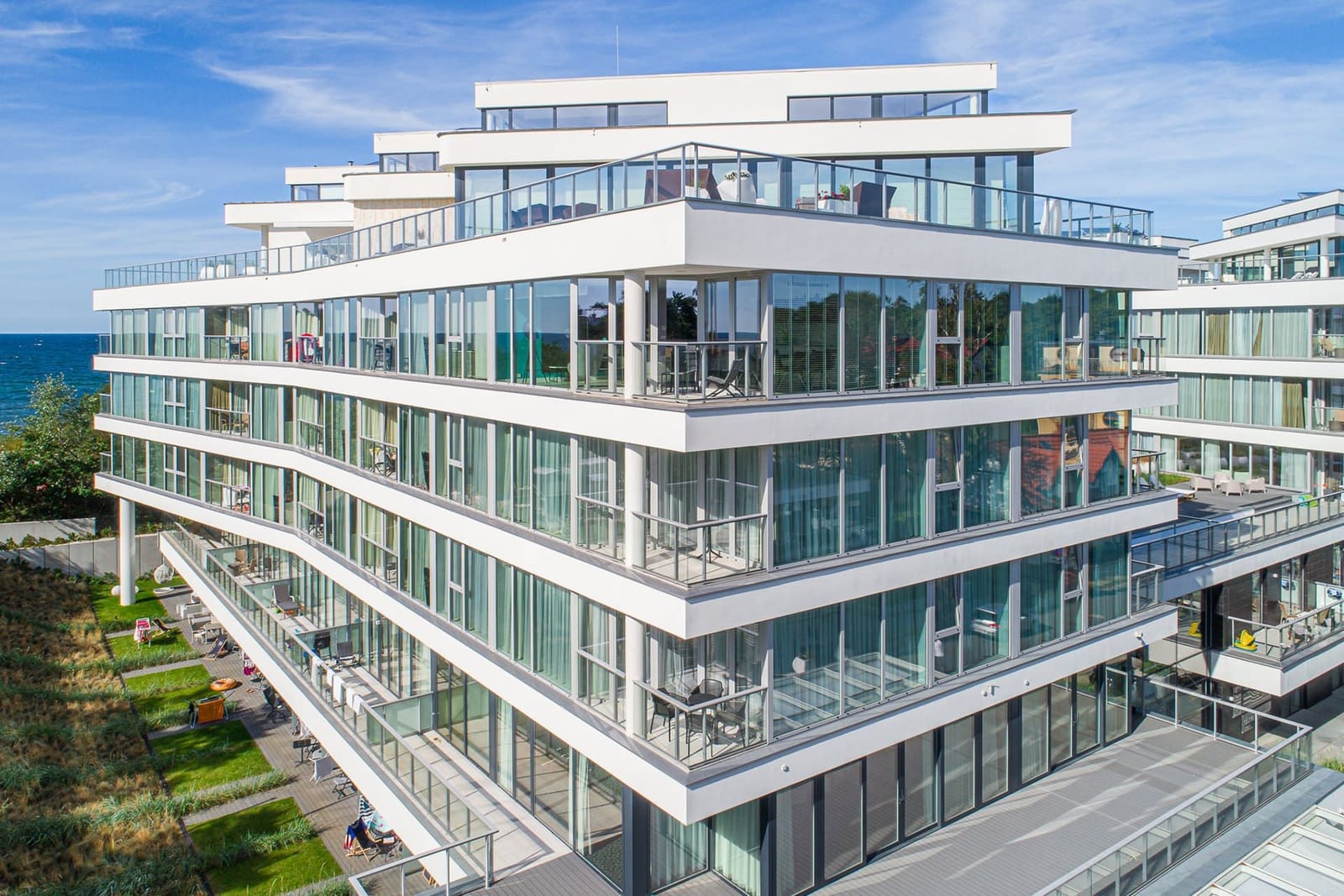 Apartamenty dune mielno 03 w Mielnie — atrakcja turystyczna nad Bałtykiem