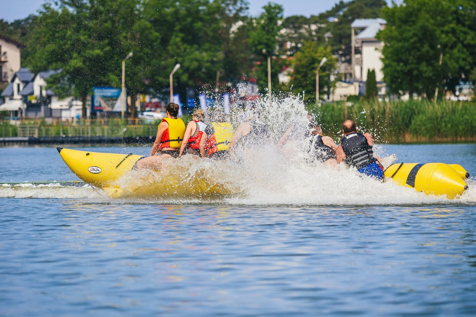 Wodne atrakcje lodz bananowa mielno w Mielnie — atrakcja turystyczna nad Bałtykiem
