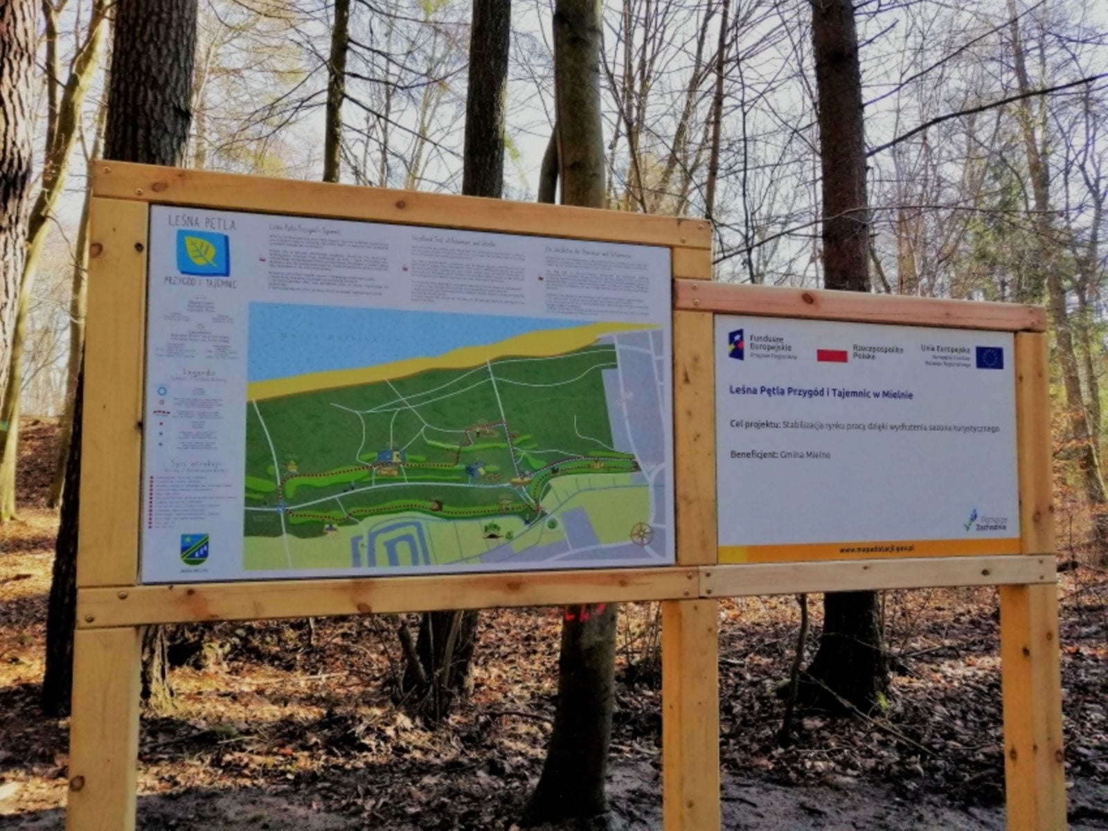 Leśna Pętla Przygód i Tajemnic Mielno — atrakcja dla rodzin z dziećmi